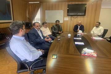 جلسه همفکری معاونت فرهنگی دانشگاه و اعضای هیئت علمی مرکز